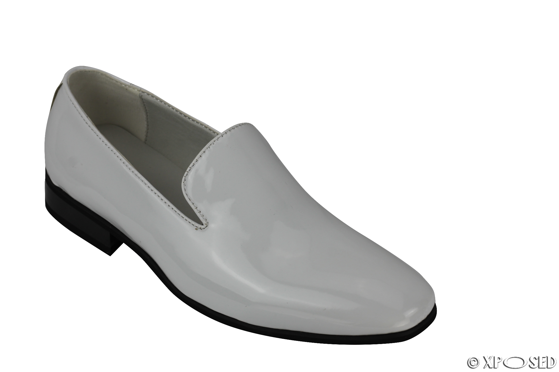 New Mens Loafers Patent Leather Smart Casual Slip on Driving Shoes UK